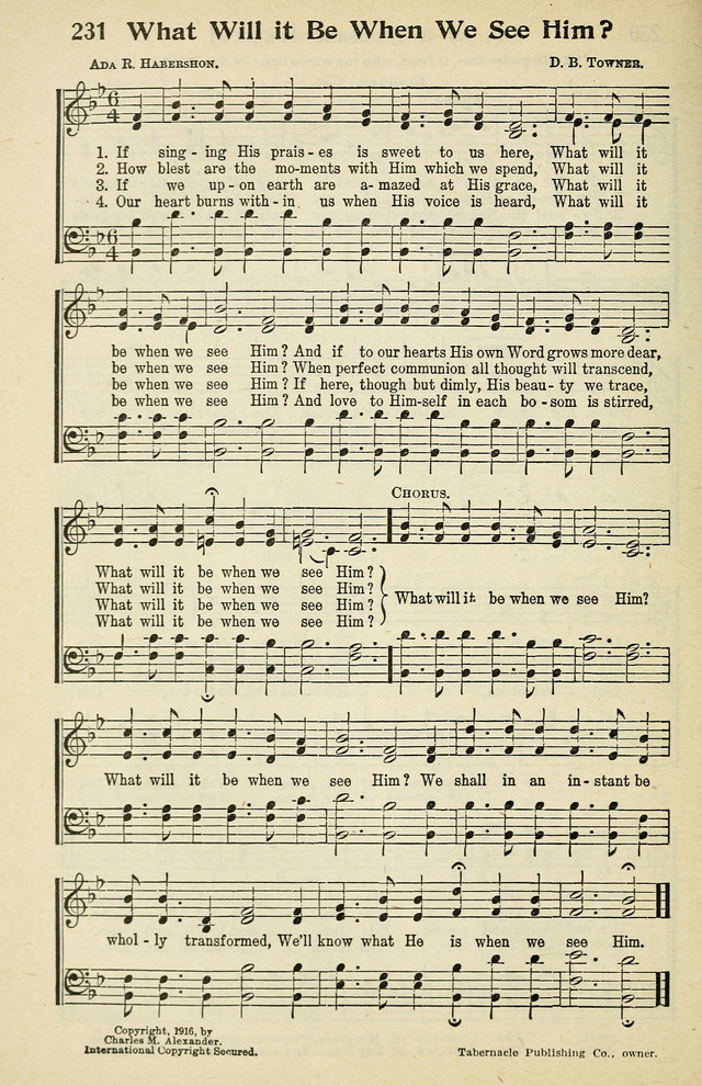 Tabernacle Hymns: No. 2 page 236