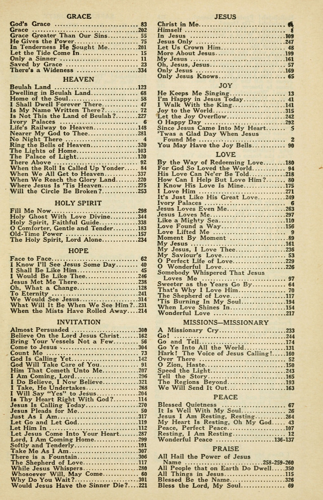 Tabernacle Hymns: No. 2 page 317