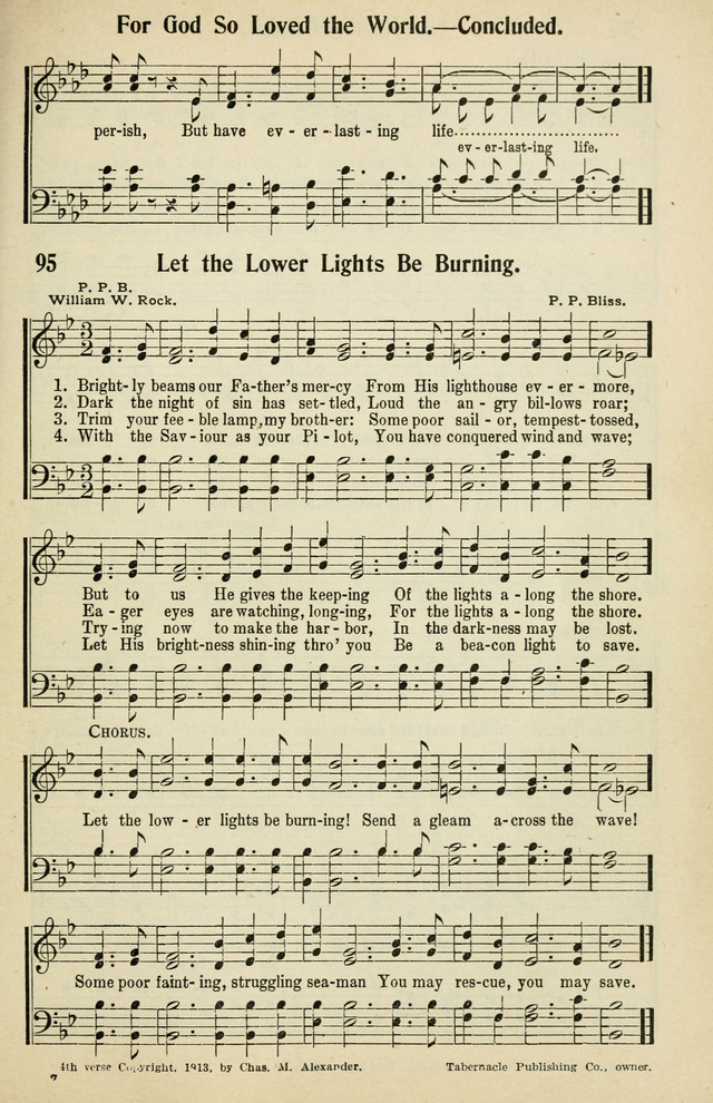 Tabernacle Hymns: No. 2 page 95