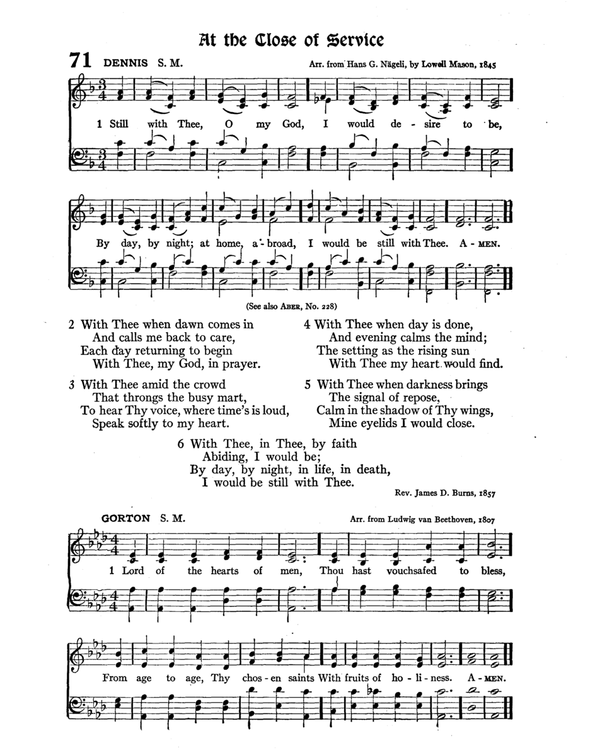 The Hymnal : published in 1895 and revised in 1911 by authority of the General Assembly of the Presbyterian Church in the United States of America : with the supplement of 1917 page 108