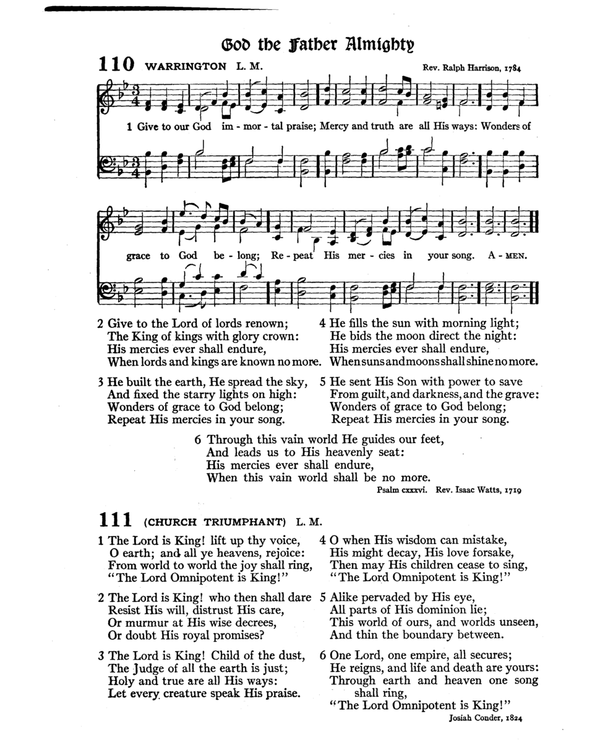 The Hymnal : published in 1895 and revised in 1911 by authority of the General Assembly of the Presbyterian Church in the United States of America : with the supplement of 1917 page 158