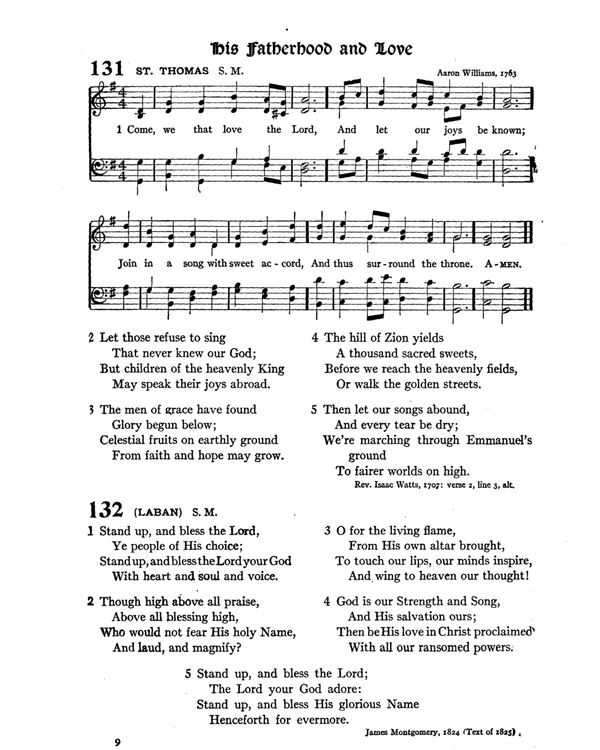 The Hymnal : published in 1895 and revised in 1911 by authority of the General Assembly of the Presbyterian Church in the United States of America : with the supplement of 1917 page 185