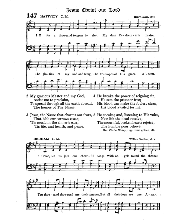 The Hymnal : published in 1895 and revised in 1911 by authority of the General Assembly of the Presbyterian Church in the United States of America : with the supplement of 1917 page 206