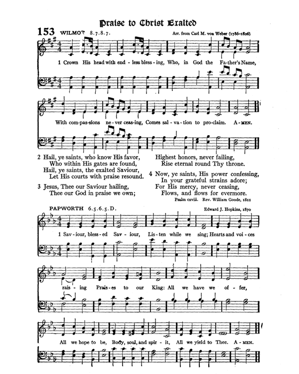 The Hymnal : published in 1895 and revised in 1911 by authority of the General Assembly of the Presbyterian Church in the United States of America : with the supplement of 1917 page 213