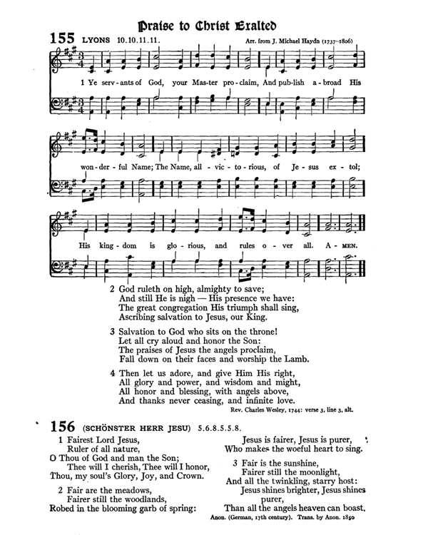 The Hymnal : published in 1895 and revised in 1911 by authority of the General Assembly of the Presbyterian Church in the United States of America : with the supplement of 1917 page 217