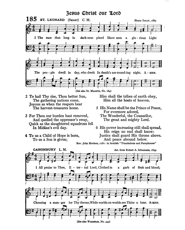 The Hymnal : published in 1895 and revised in 1911 by authority of the General Assembly of the Presbyterian Church in the United States of America : with the supplement of 1917 page 257