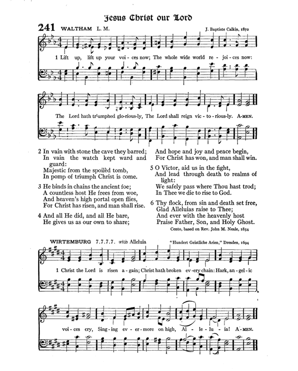 The Hymnal : published in 1895 and revised in 1911 by authority of the General Assembly of the Presbyterian Church in the United States of America : with the supplement of 1917 page 332