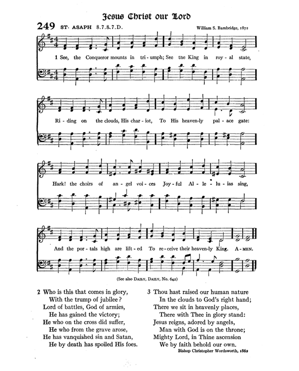 The Hymnal : published in 1895 and revised in 1911 by authority of the General Assembly of the Presbyterian Church in the United States of America : with the supplement of 1917 page 343