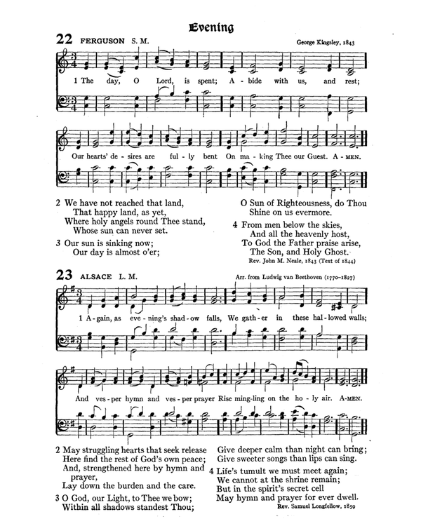 The Hymnal : published in 1895 and revised in 1911 by authority of the General Assembly of the Presbyterian Church in the United States of America : with the supplement of 1917 page 40