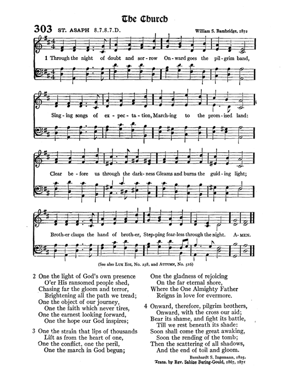 The Hymnal : published in 1895 and revised in 1911 by authority of the General Assembly of the Presbyterian Church in the United States of America : with the supplement of 1917 page 411