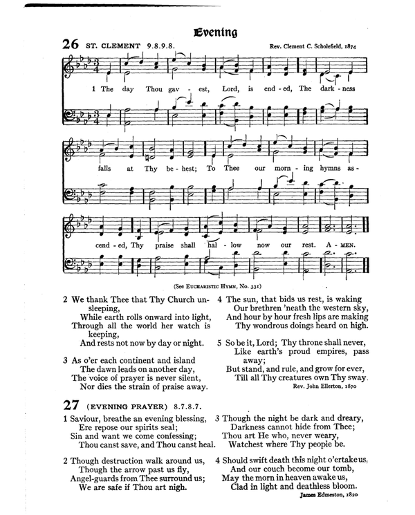 The Hymnal : published in 1895 and revised in 1911 by authority of the General Assembly of the Presbyterian Church in the United States of America : with the supplement of 1917 page 44