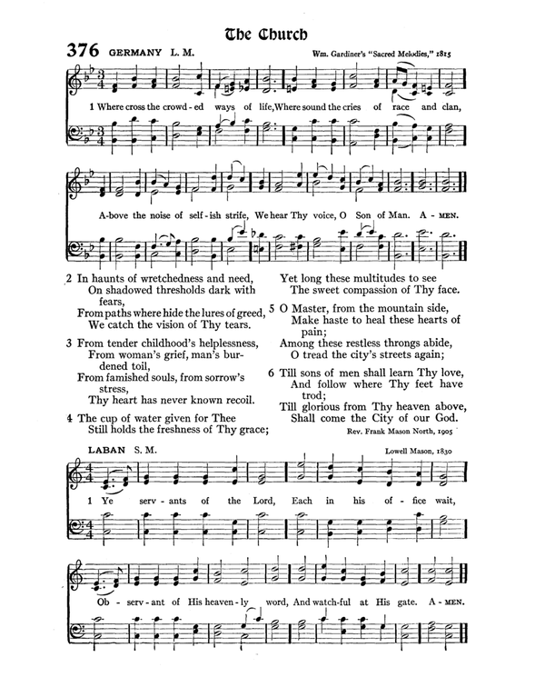 The Hymnal : published in 1895 and revised in 1911 by authority of the General Assembly of the Presbyterian Church in the United States of America : with the supplement of 1917 page 504