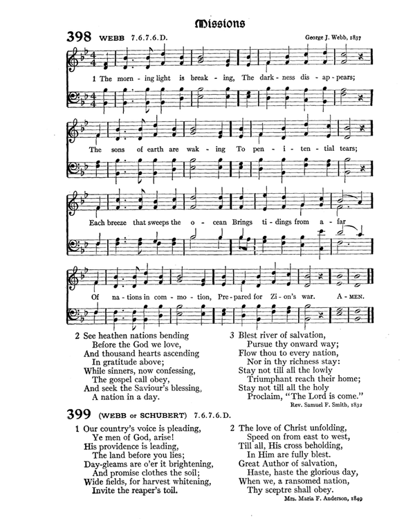 The Hymnal : published in 1895 and revised in 1911 by authority of the General Assembly of the Presbyterian Church in the United States of America : with the supplement of 1917 page 532