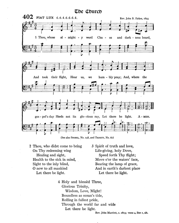 The Hymnal : published in 1895 and revised in 1911 by authority of the General Assembly of the Presbyterian Church in the United States of America : with the supplement of 1917 page 536