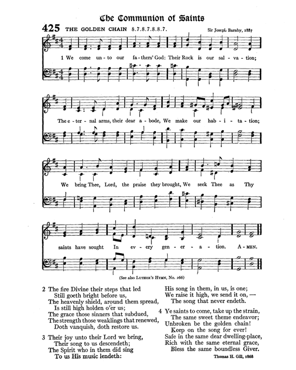 The Hymnal : published in 1895 and revised in 1911 by authority of the General Assembly of the Presbyterian Church in the United States of America : with the supplement of 1917 page 564