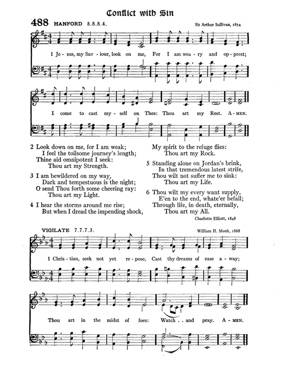 The Hymnal : published in 1895 and revised in 1911 by authority of the General Assembly of the Presbyterian Church in the United States of America : with the supplement of 1917 page 646