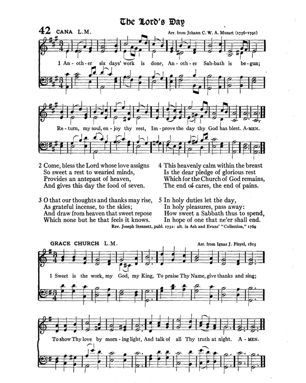 The Hymnal : published in 1895 and revised in 1911 by authority of the General Assembly of the Presbyterian Church in the United States of America : with the supplement of 1917 page 67