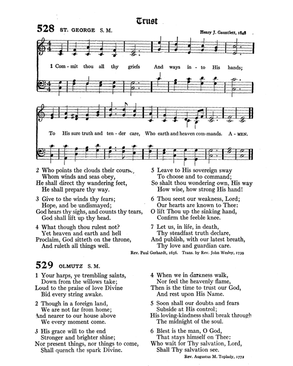 The Hymnal : published in 1895 and revised in 1911 by authority of the General Assembly of the Presbyterian Church in the United States of America : with the supplement of 1917 page 696