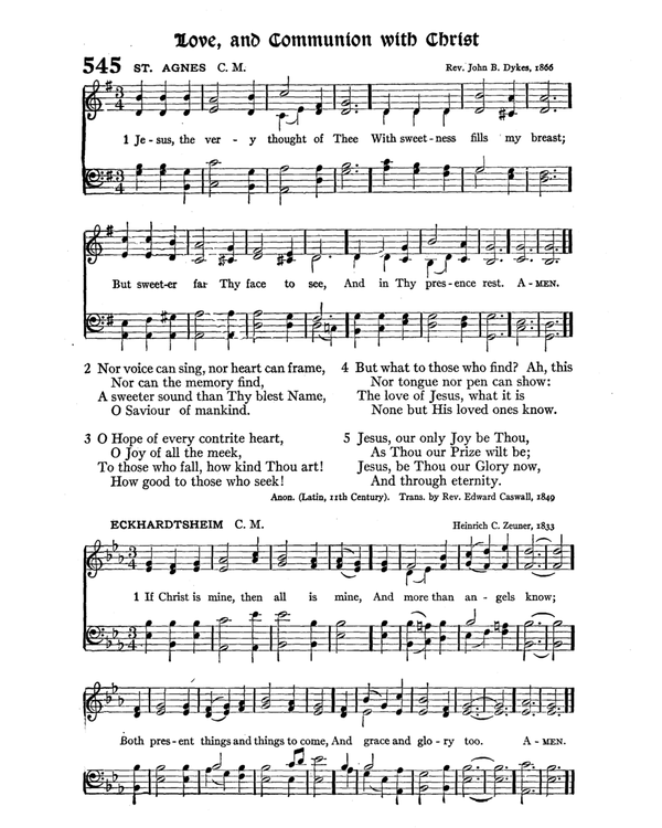 The Hymnal : published in 1895 and revised in 1911 by authority of the General Assembly of the Presbyterian Church in the United States of America : with the supplement of 1917 page 717