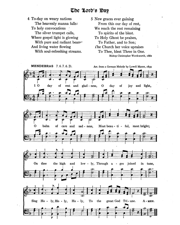 The Hymnal : published in 1895 and revised in 1911 by authority of the General Assembly of the Presbyterian Church in the United States of America : with the supplement of 1917 page 73