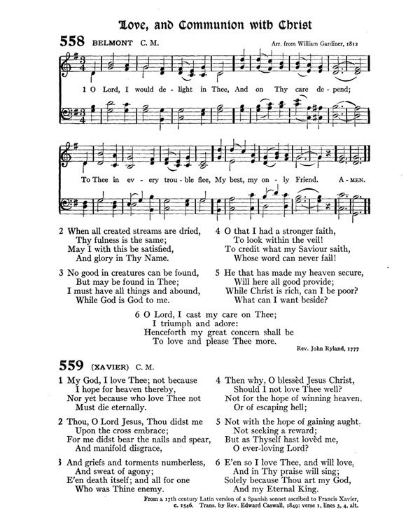 The Hymnal : published in 1895 and revised in 1911 by authority of the General Assembly of the Presbyterian Church in the United States of America : with the supplement of 1917 page 735