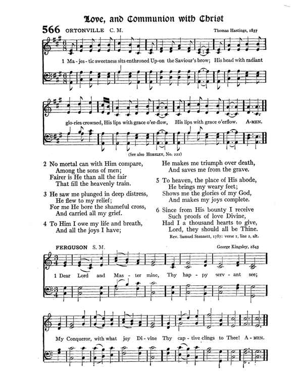 The Hymnal : published in 1895 and revised in 1911 by authority of the General Assembly of the Presbyterian Church in the United States of America : with the supplement of 1917 page 744