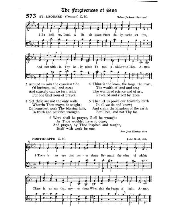 The Hymnal : published in 1895 and revised in 1911 by authority of the General Assembly of the Presbyterian Church in the United States of America : with the supplement of 1917 page 754