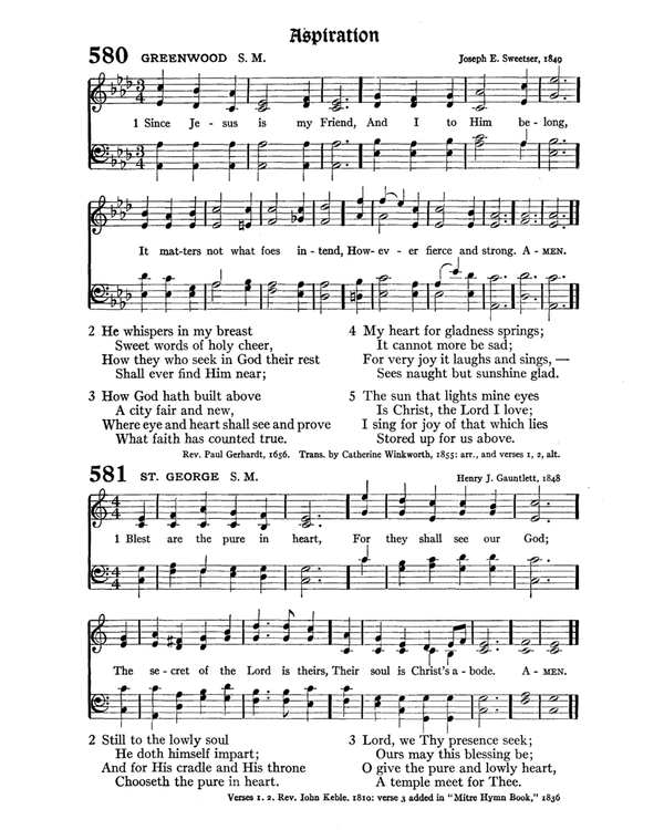 The Hymnal : published in 1895 and revised in 1911 by authority of the General Assembly of the Presbyterian Church in the United States of America : with the supplement of 1917 page 764