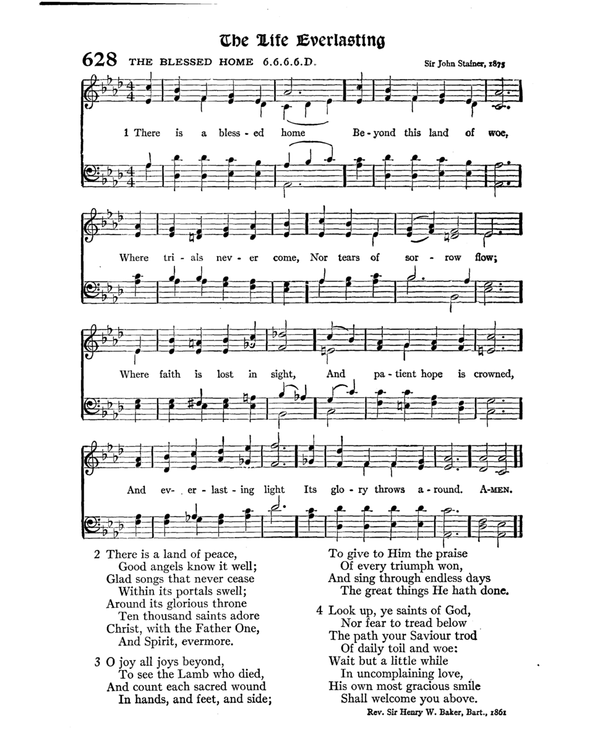 The Hymnal : published in 1895 and revised in 1911 by authority of the General Assembly of the Presbyterian Church in the United States of America : with the supplement of 1917 page 823