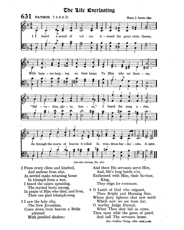 The Hymnal : published in 1895 and revised in 1911 by authority of the General Assembly of the Presbyterian Church in the United States of America : with the supplement of 1917 page 826