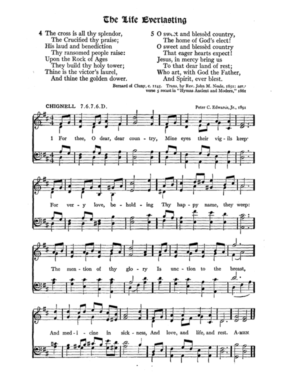 The Hymnal : published in 1895 and revised in 1911 by authority of the General Assembly of the Presbyterian Church in the United States of America : with the supplement of 1917 page 834