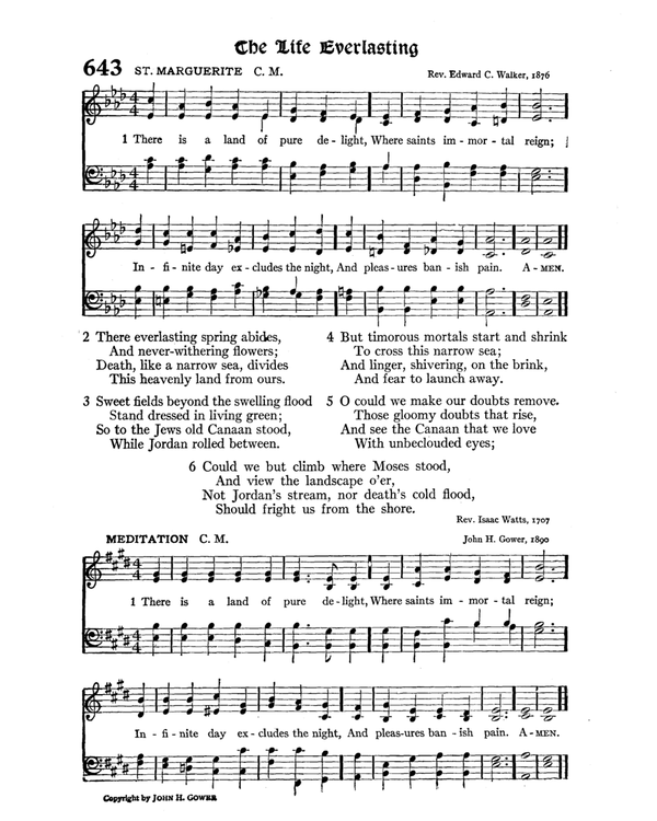 The Hymnal : published in 1895 and revised in 1911 by authority of the General Assembly of the Presbyterian Church in the United States of America : with the supplement of 1917 page 846