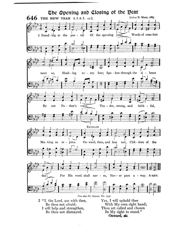 The Hymnal : published in 1895 and revised in 1911 by authority of the General Assembly of the Presbyterian Church in the United States of America : with the supplement of 1917 page 849