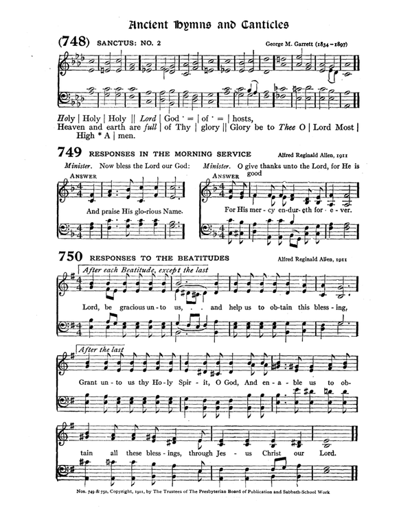 The Hymnal : published in 1895 and revised in 1911 by authority of the General Assembly of the Presbyterian Church in the United States of America : with the supplement of 1917 page 994