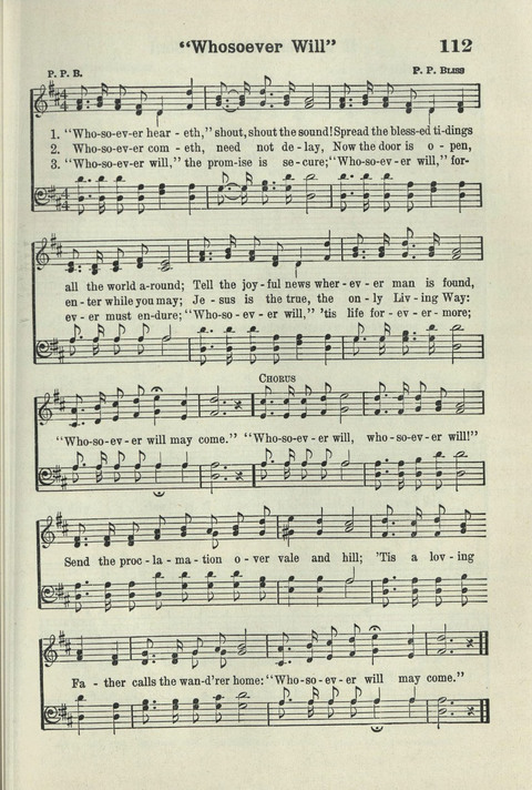 Tabernacle Hymns: Number Five page 105