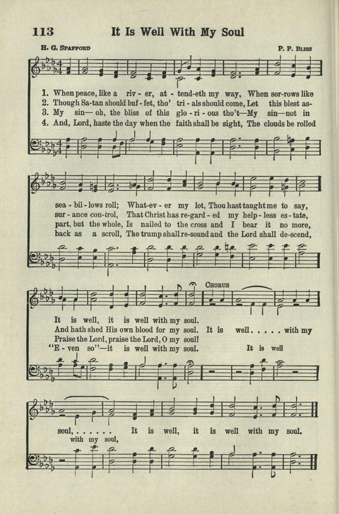 Tabernacle Hymns: Number Five page 106