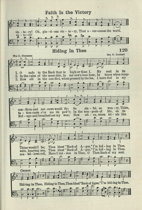 Tabernacle Hymns: Number Five page 113