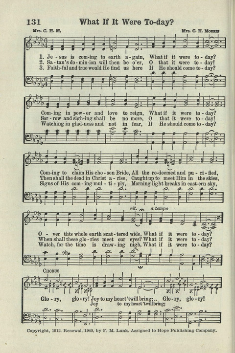 Tabernacle Hymns: Number Five page 124