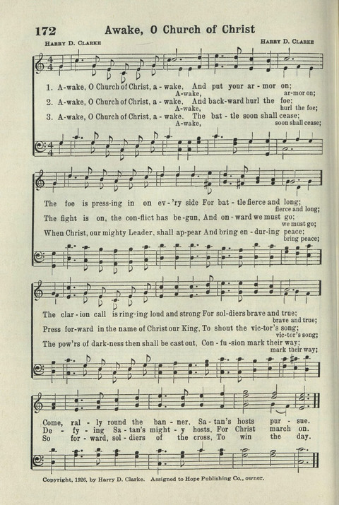 Tabernacle Hymns: Number Five page 164