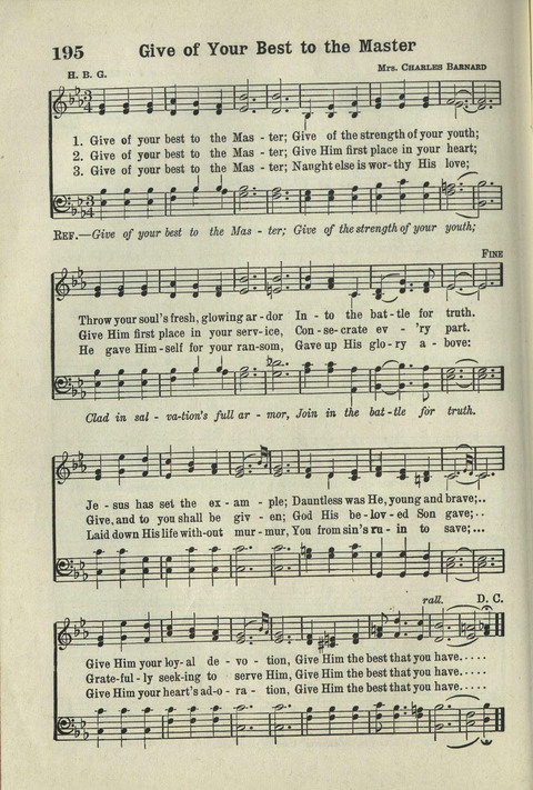 Tabernacle Hymns: Number Five page 186