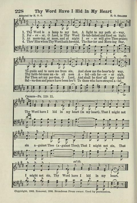 Tabernacle Hymns: Number Five page 216