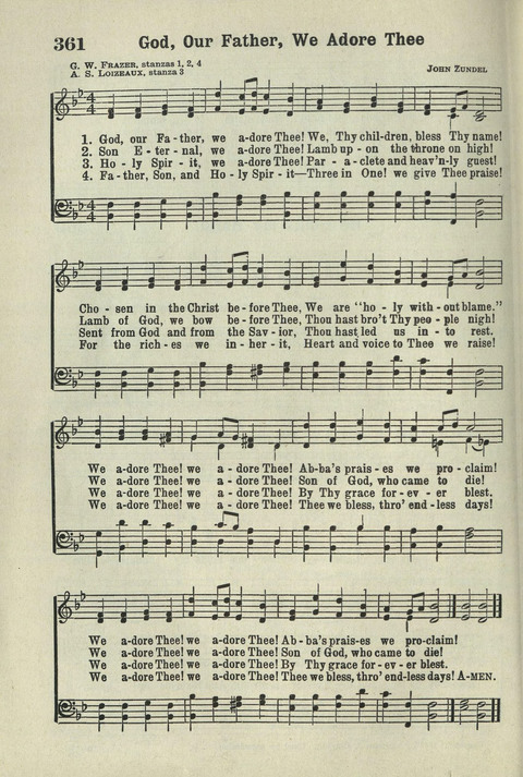 Tabernacle Hymns: Number Five page 318