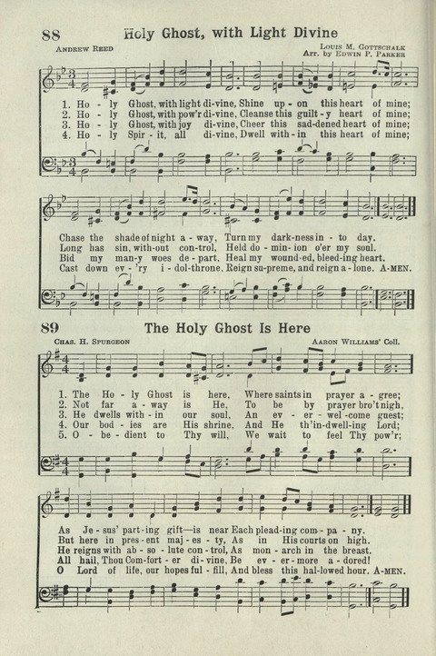 Tabernacle Hymns: Number Five page 84