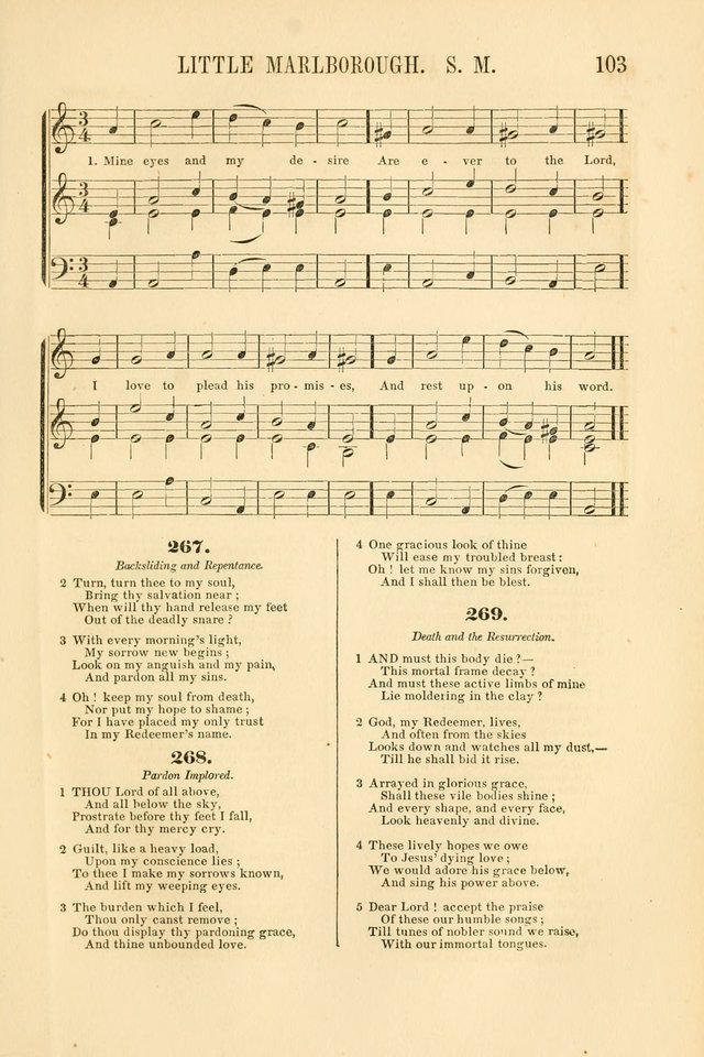 Temple Melodies: a collection of about two hundred popular tunes, adapted to nearly five hundred favorite hymns, selected with special reference to public, social, and private worship page 110