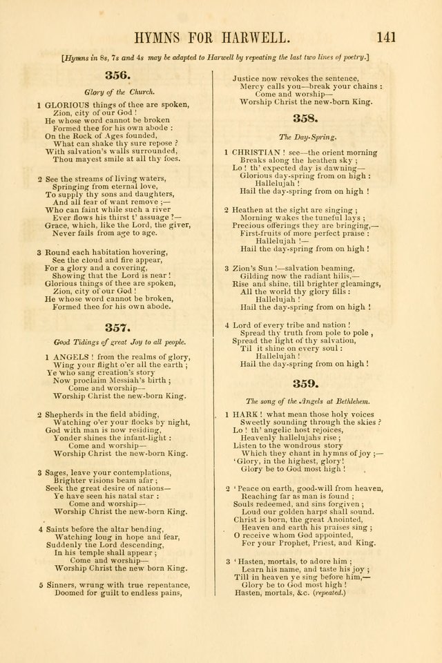 Temple Melodies: a collection of about two hundred popular tunes, adapted to nearly five hundred favorite hymns, selected with special reference to public, social, and private worship page 148