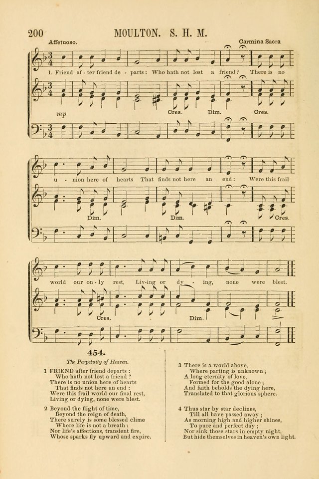 Temple Melodies: a collection of about two hundred popular tunes, adapted to nearly five hundred favorite hymns, selected with special reference to public, social, and private worship page 207