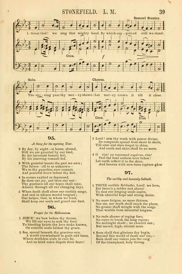 Temple Melodies: a collection of about two hundred popular tunes, adapted to nearly five hundred favorite hymns, selected with special reference to public, social, and private worship page 46