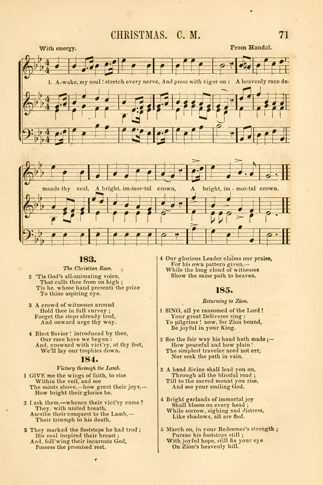 Temple Melodies: a collection of about two hundred popular tunes, adapted to nearly five hundred favorite hymns, selected with special reference to public, social, and private worship page 78