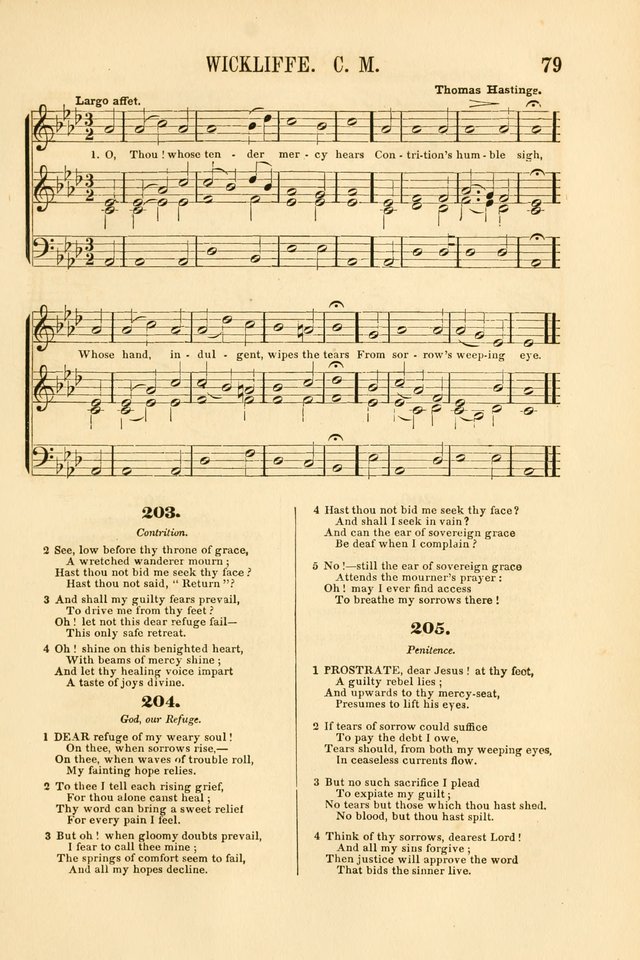 Temple Melodies: a collection of about two hundred popular tunes, adapted to nearly five hundred favorite hymns, selected with special reference to public, social, and private worship page 86