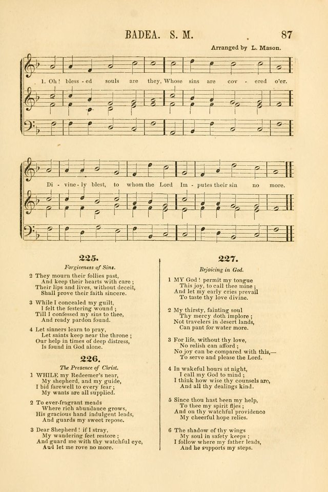 Temple Melodies: a collection of about two hundred popular tunes, adapted to nearly five hundred favorite hymns, selected with special reference to public, social, and private worship page 94